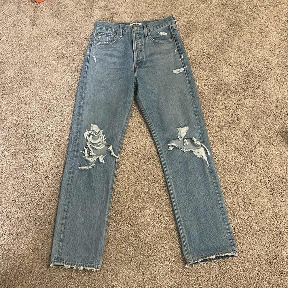 AGOLDE 90s loose fit jean size 24 EUC